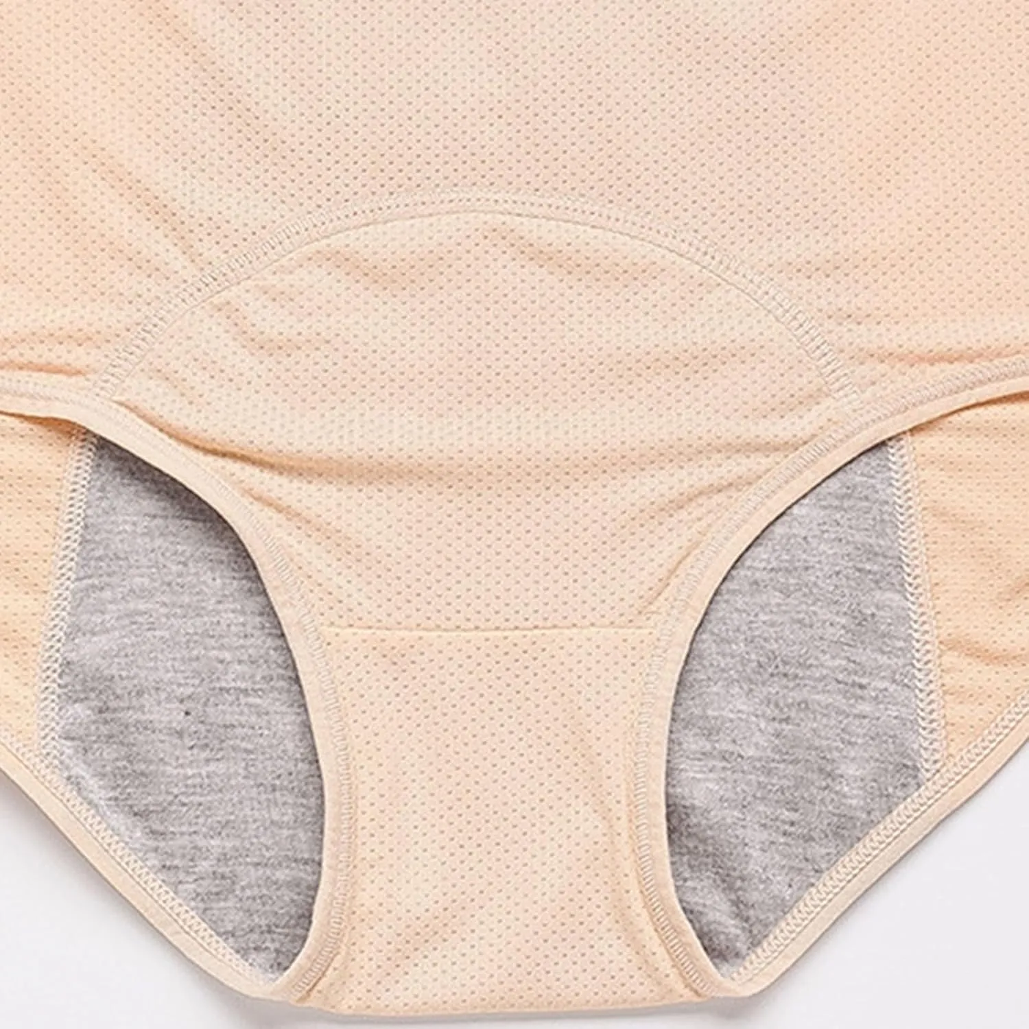 Plus Size Panties for Women High Waist Soft Full Coverage Underwear Breathable Soft Comfortable Briefs