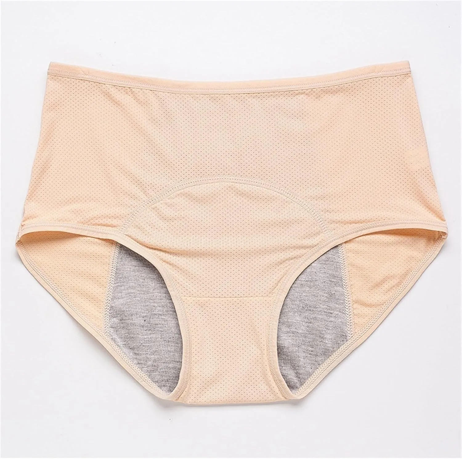 Plus Size Panties for Women High Waist Soft Full Coverage Underwear Breathable Soft Comfortable Briefs