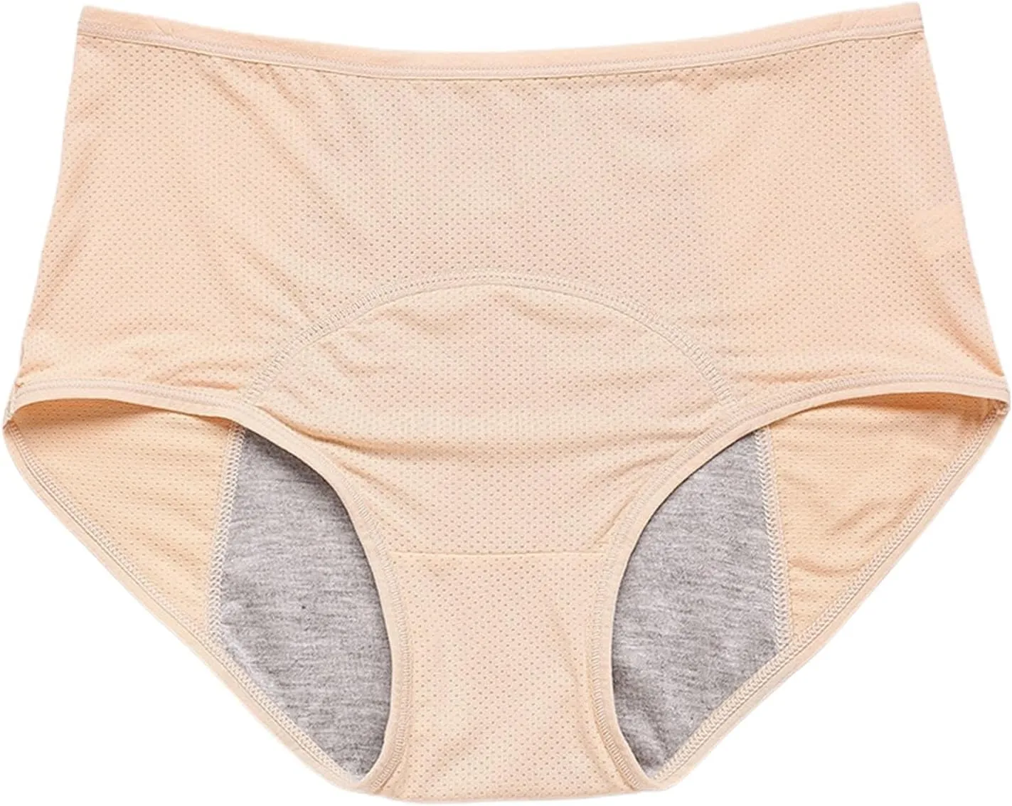 Plus Size Panties for Women High Waist Soft Full Coverage Underwear Breathable Soft Comfortable Briefs