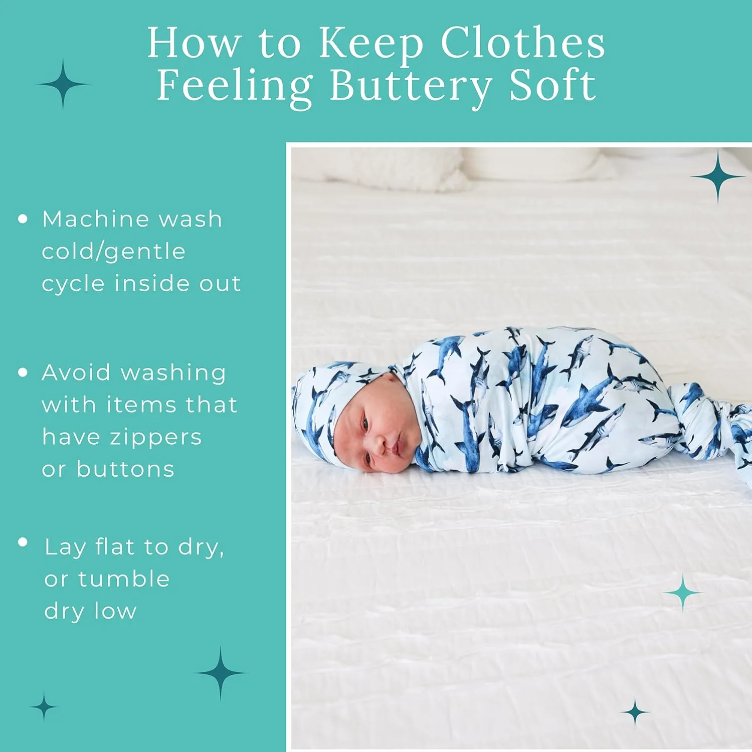 Posh Peanut Baby Swaddle Blanket & Beanie - Matching Newborn Swaddle Set, Doubles As Receiving Blanket or Nursing Cover