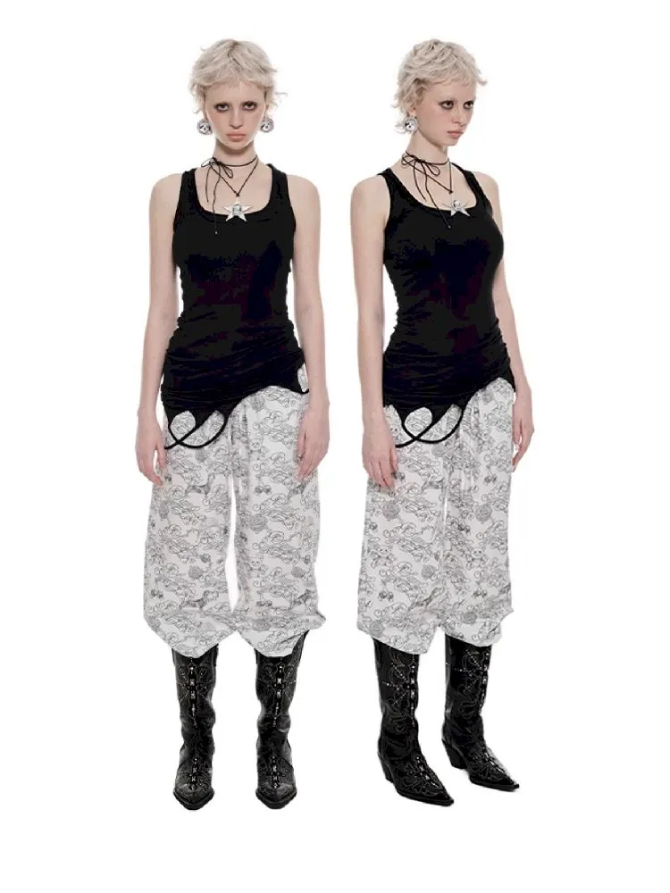 Printed Cotton Homewear Set【s0000010218】