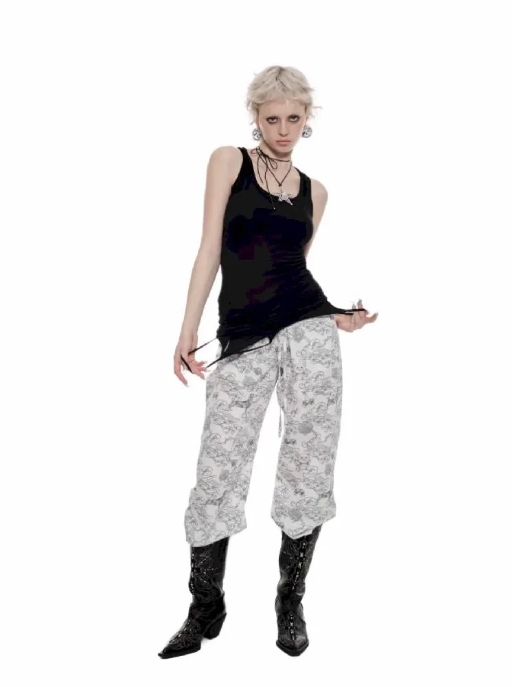 Printed Cotton Homewear Set【s0000010218】