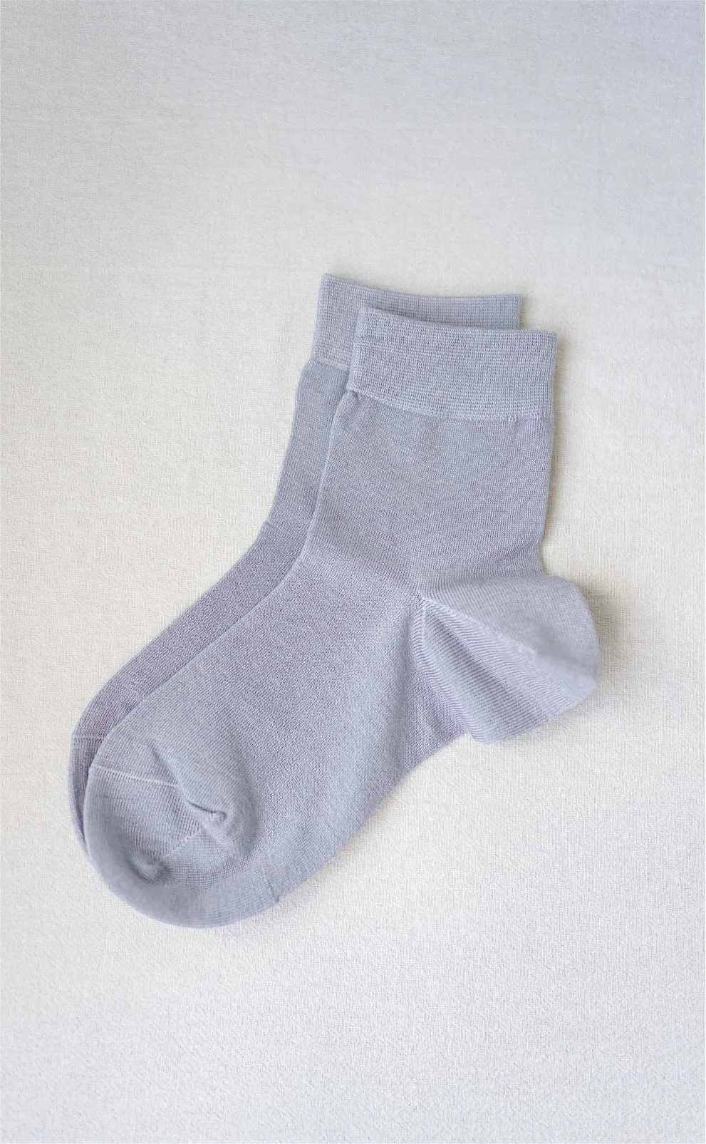 Pure •  Women Crew Socks (Mauve Purple)
