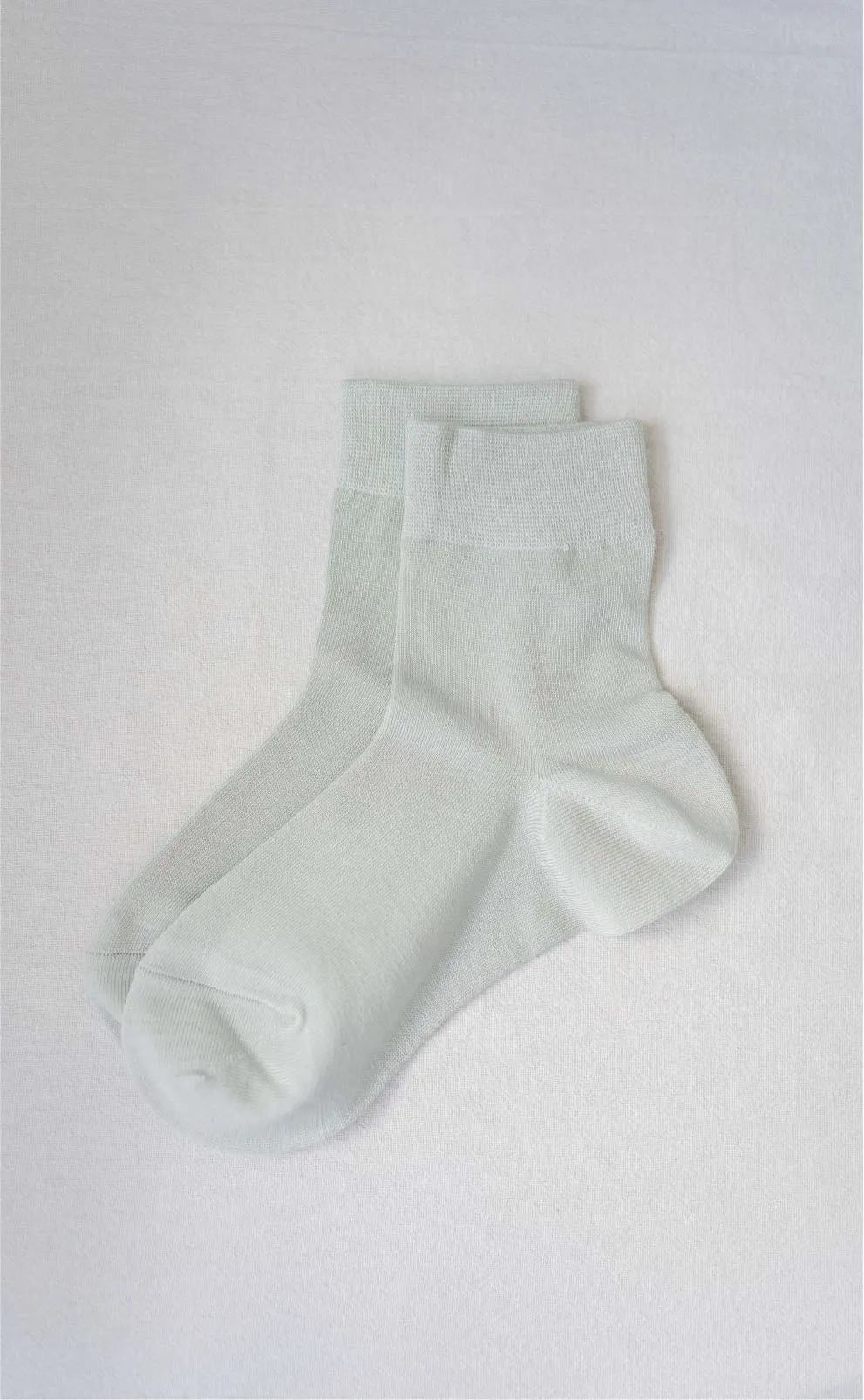 Pure •  Women Crew Socks (Mint Green)