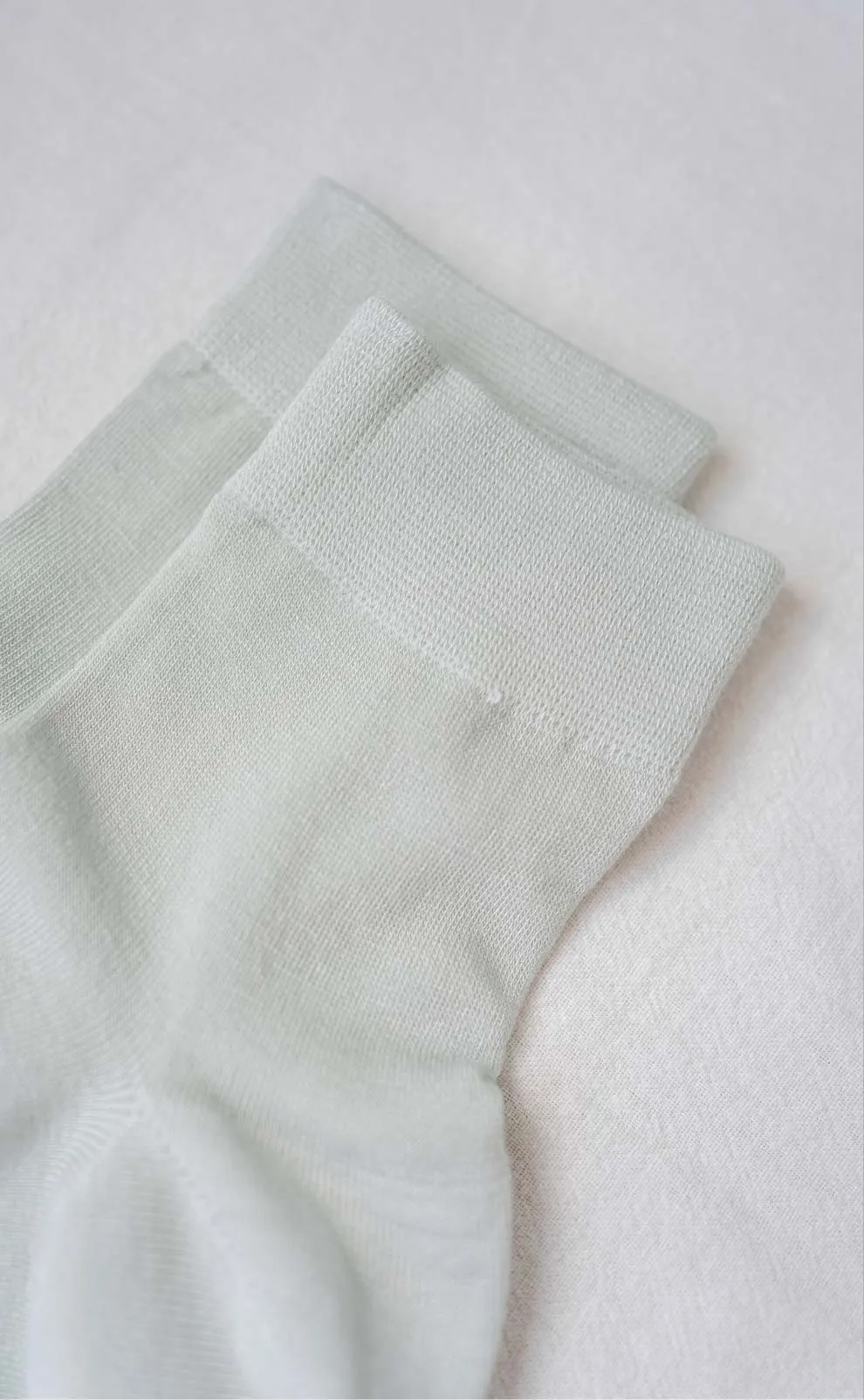 Pure •  Women Crew Socks (Mint Green)