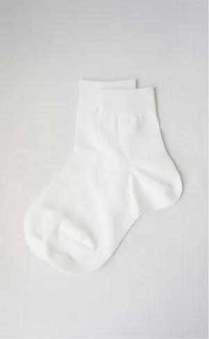 Pure •  Women Crew Socks (White)
