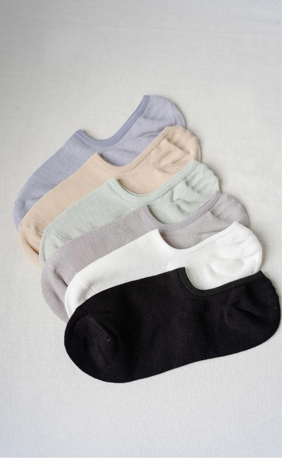 Pure •  Women Low Cut Ankle Socks (Jet Black)