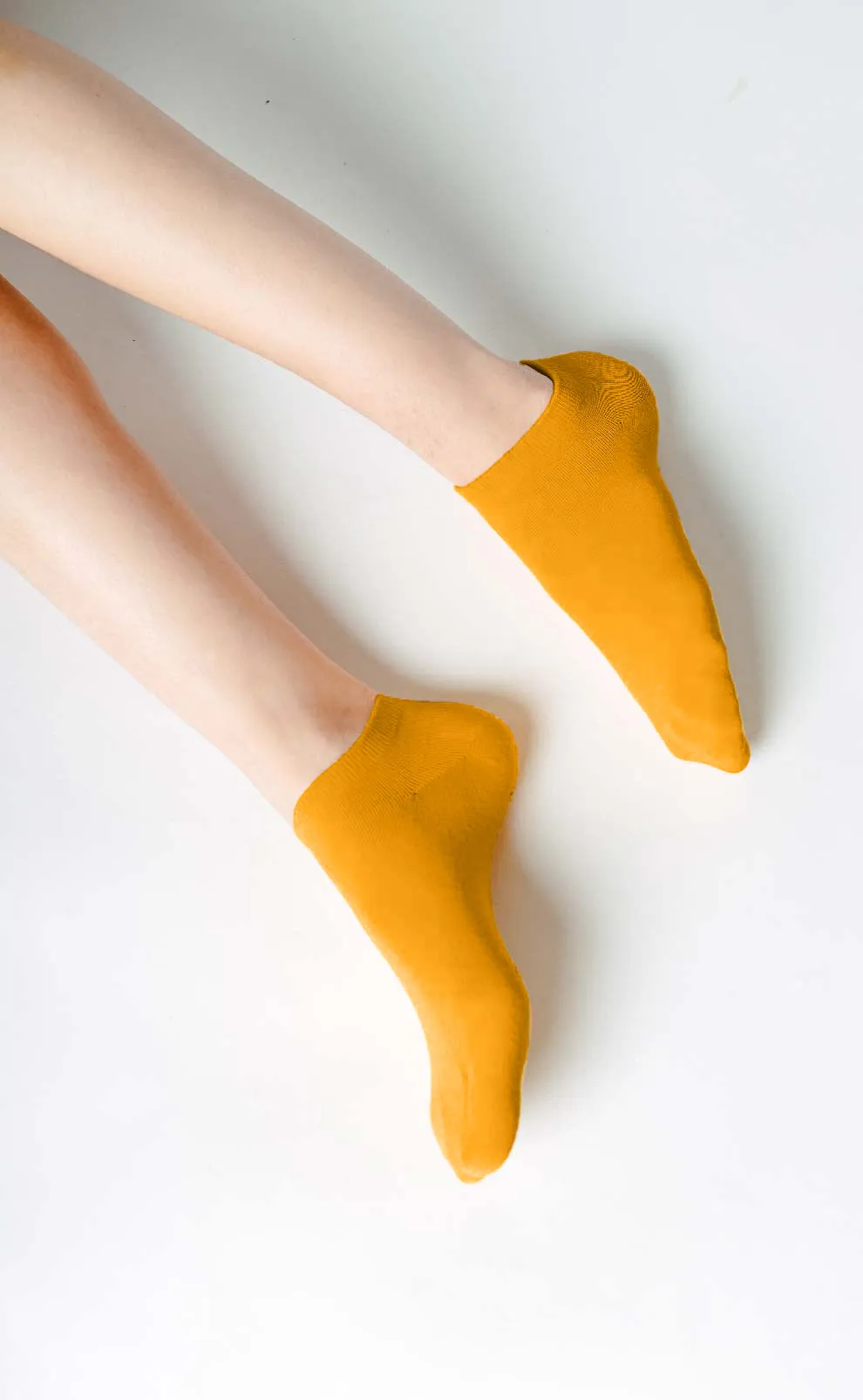 Pure •  Women Low Cut Ankle Socks (Mustard)