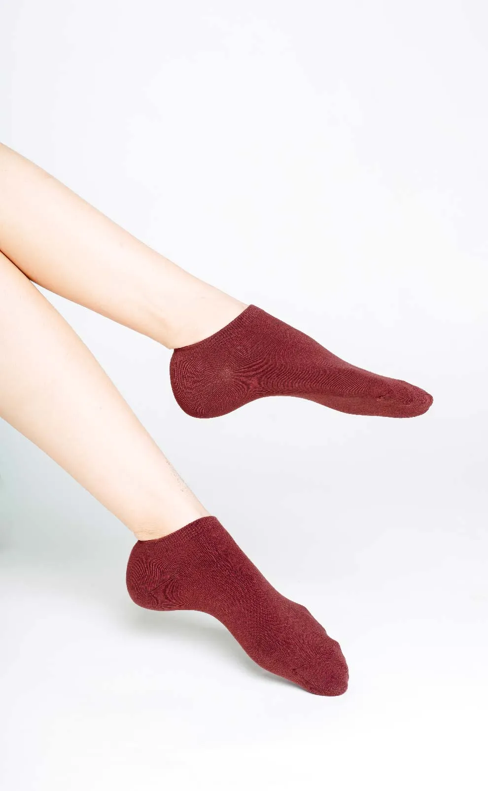 Pure •  Women Low Cut Ankle Socks (Ruby)