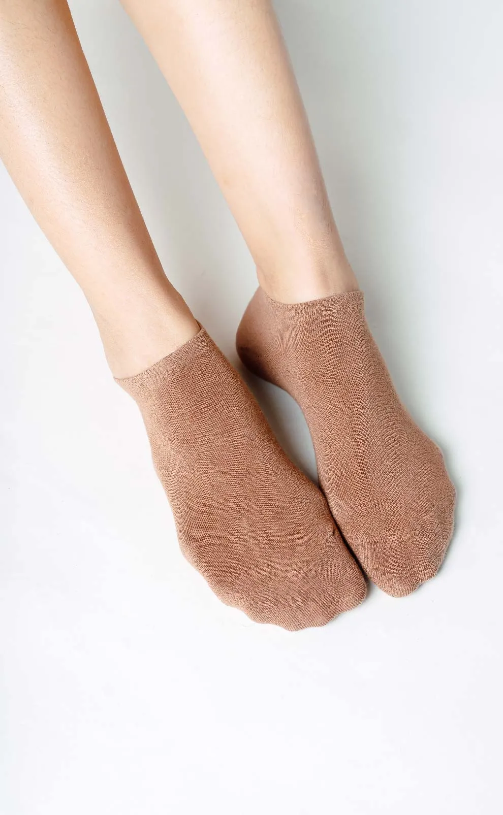 Pure •  Women Low Cut Ankle Socks (Taupe)