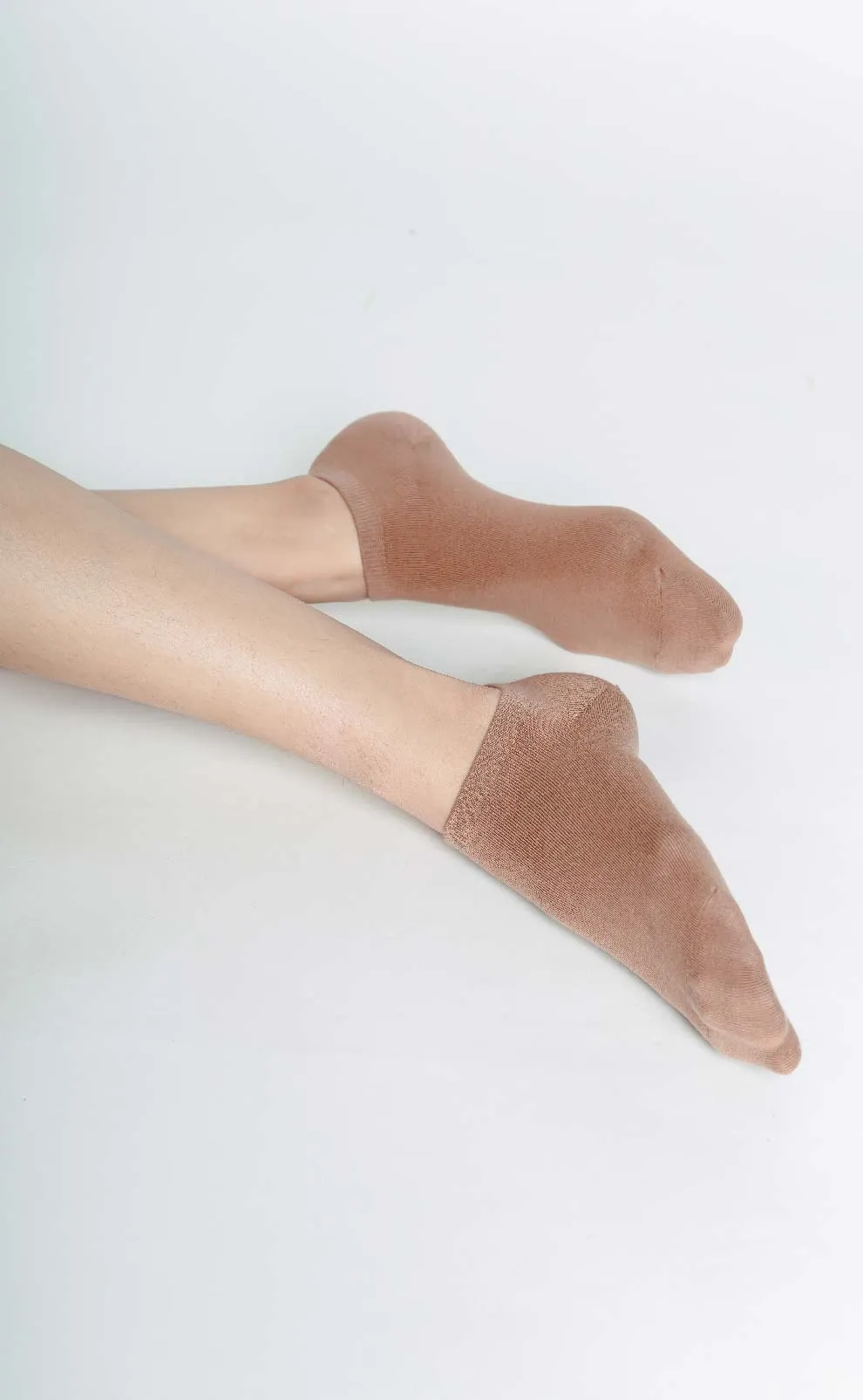 Pure •  Women Low Cut Ankle Socks (Taupe)