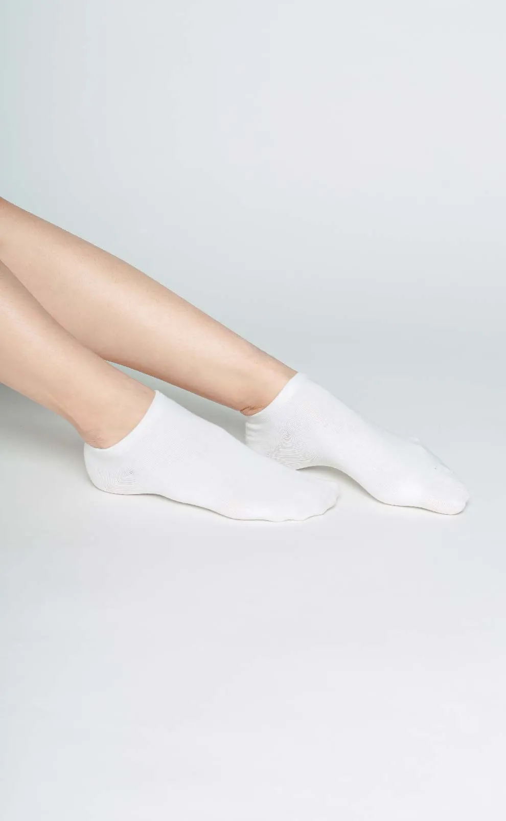 Pure •  Women Low Cut Ankle Socks (White)