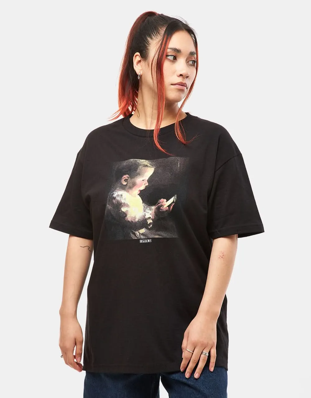 Quasi Child Care T-Shirt - Black