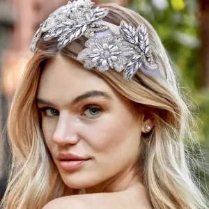 "Araceli" - Pearl and Crystal Bridal Headband