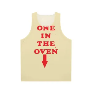 "One In The Oven" Maternity Unisex Tank Top