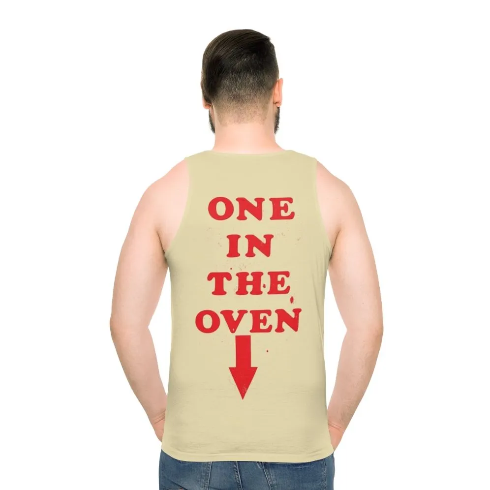 "One In The Oven" Maternity Unisex Tank Top