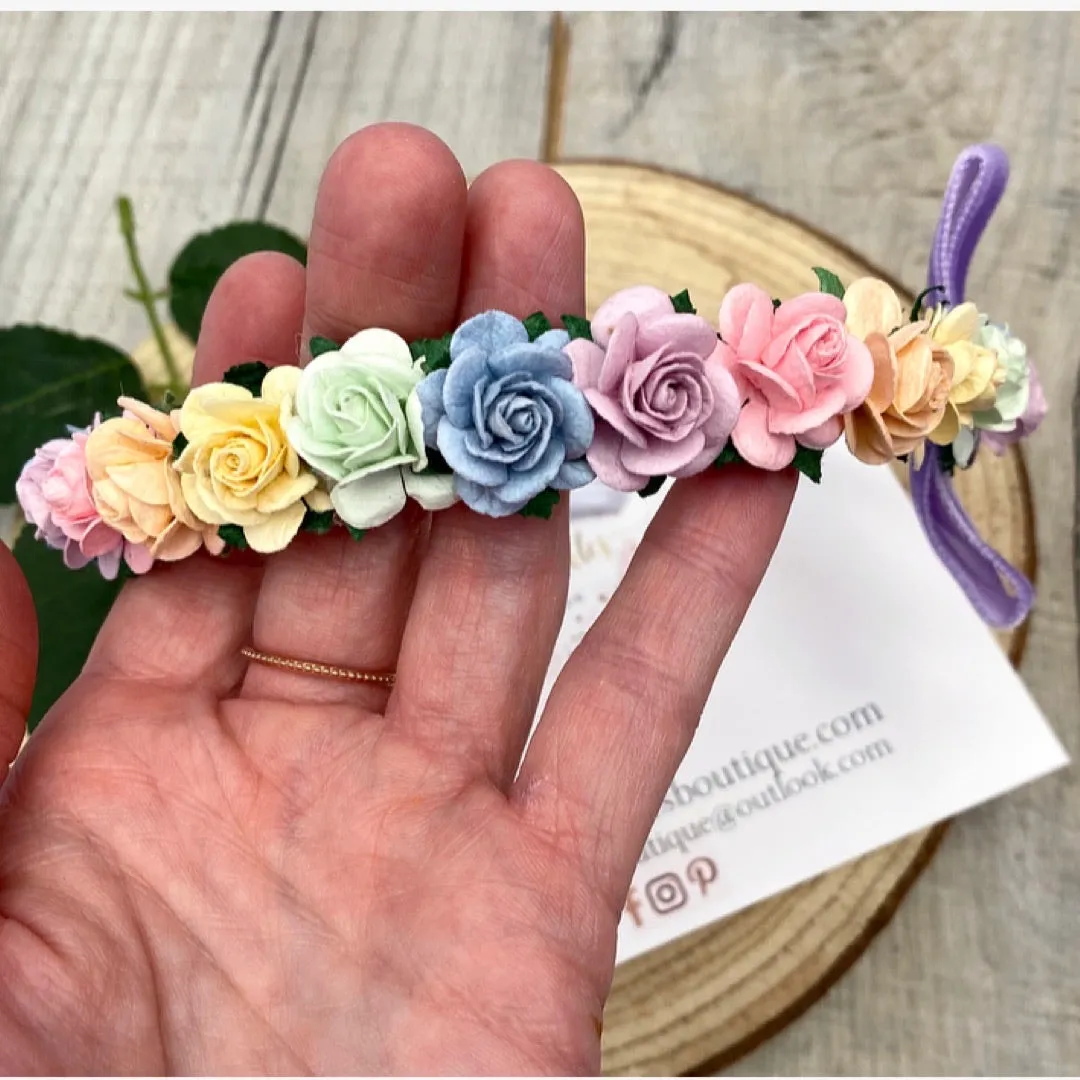 Rainbow Aliceband Headband