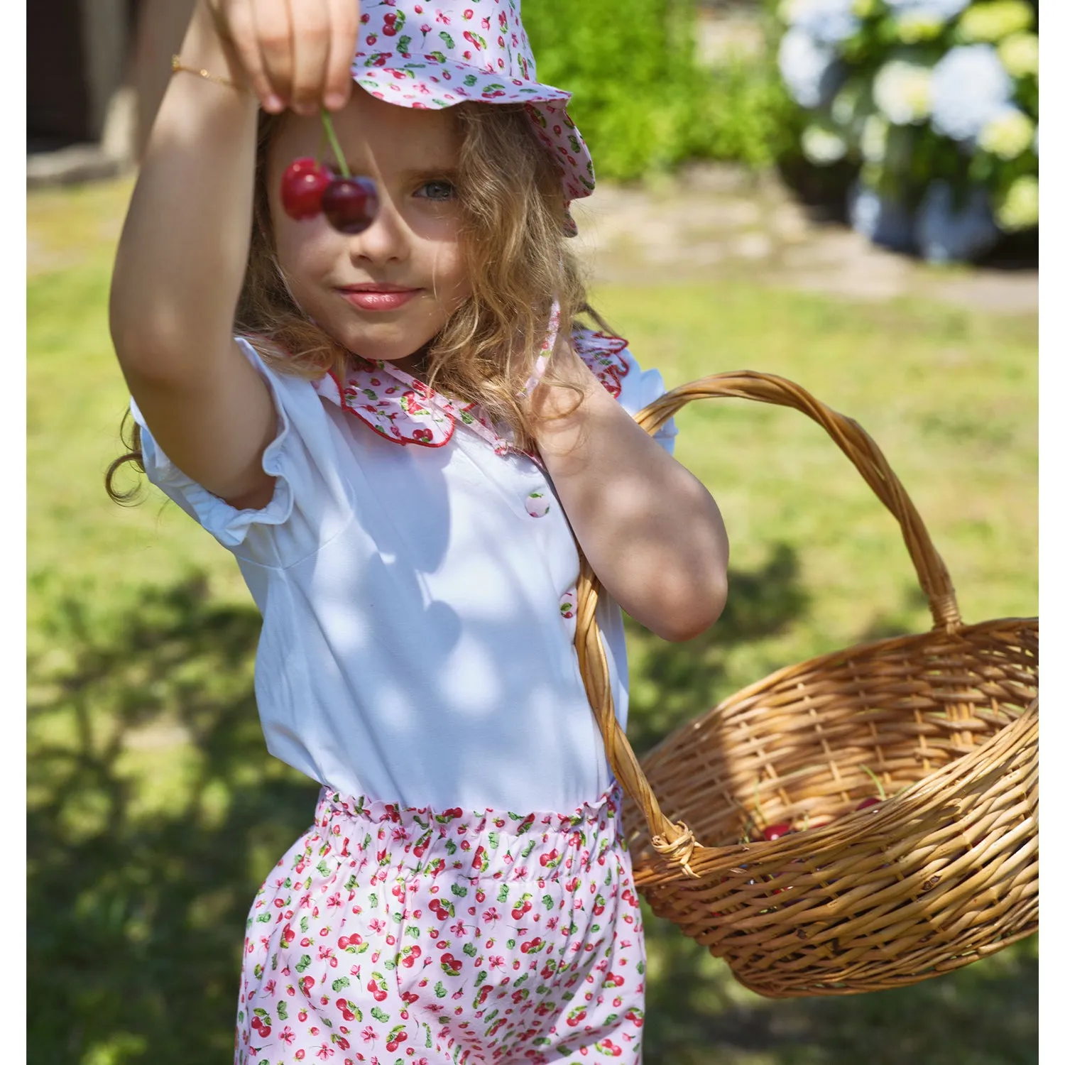 Red Cherry Short Set