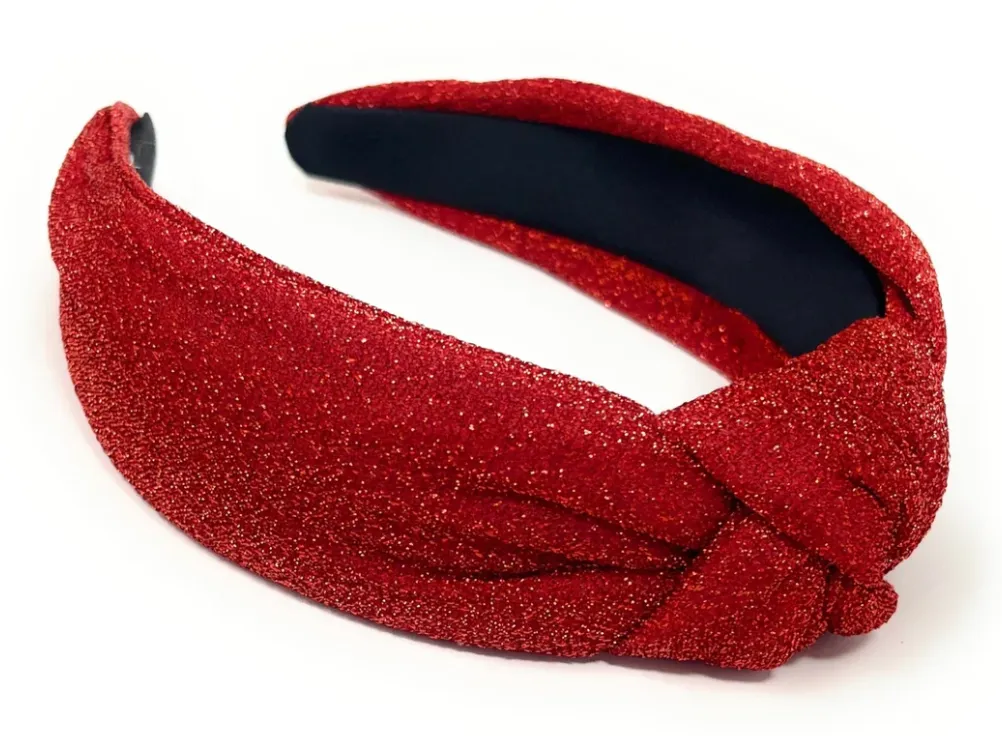 Red Shimmer Headband