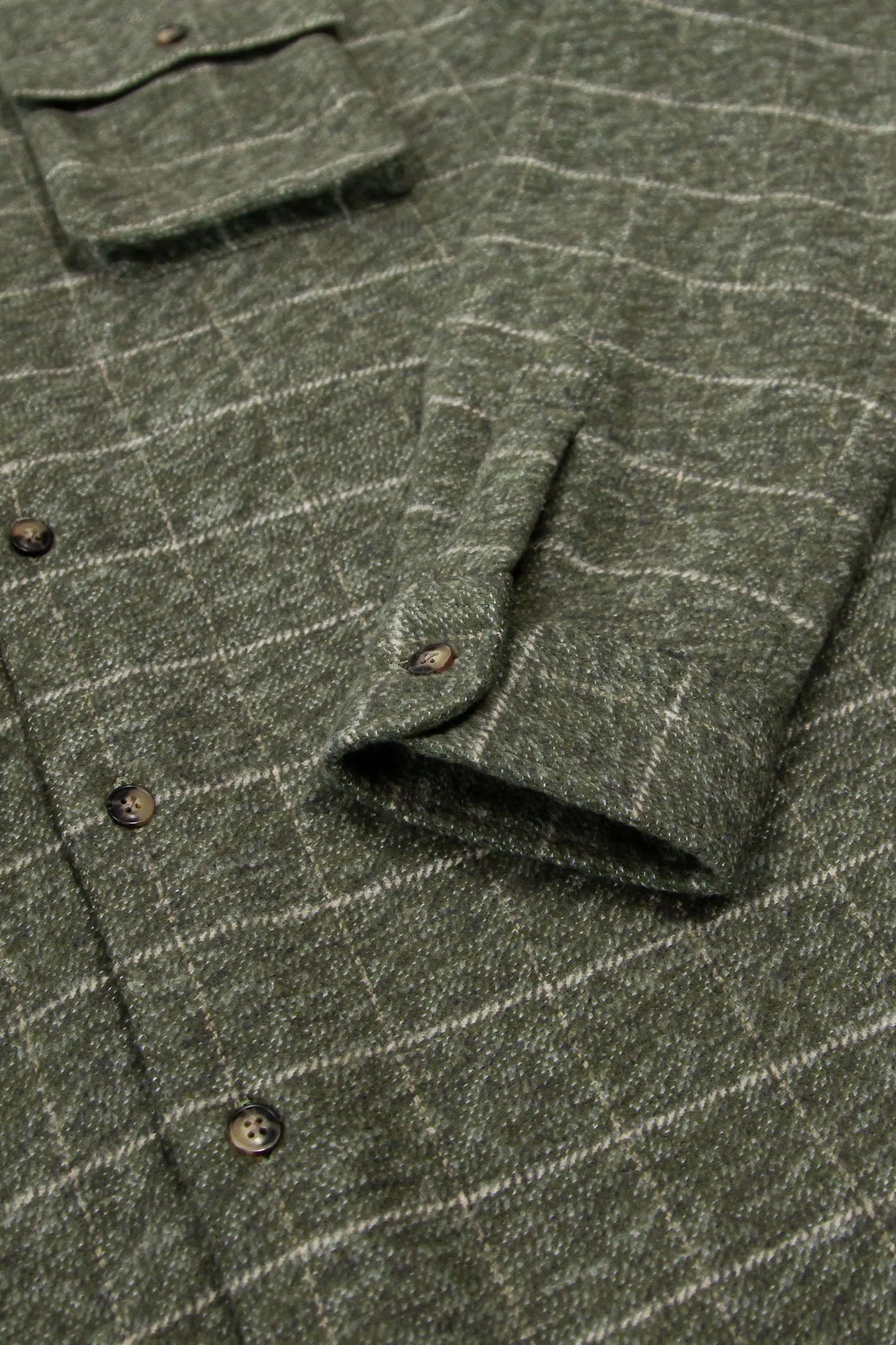Relaxed Flannel, Moss