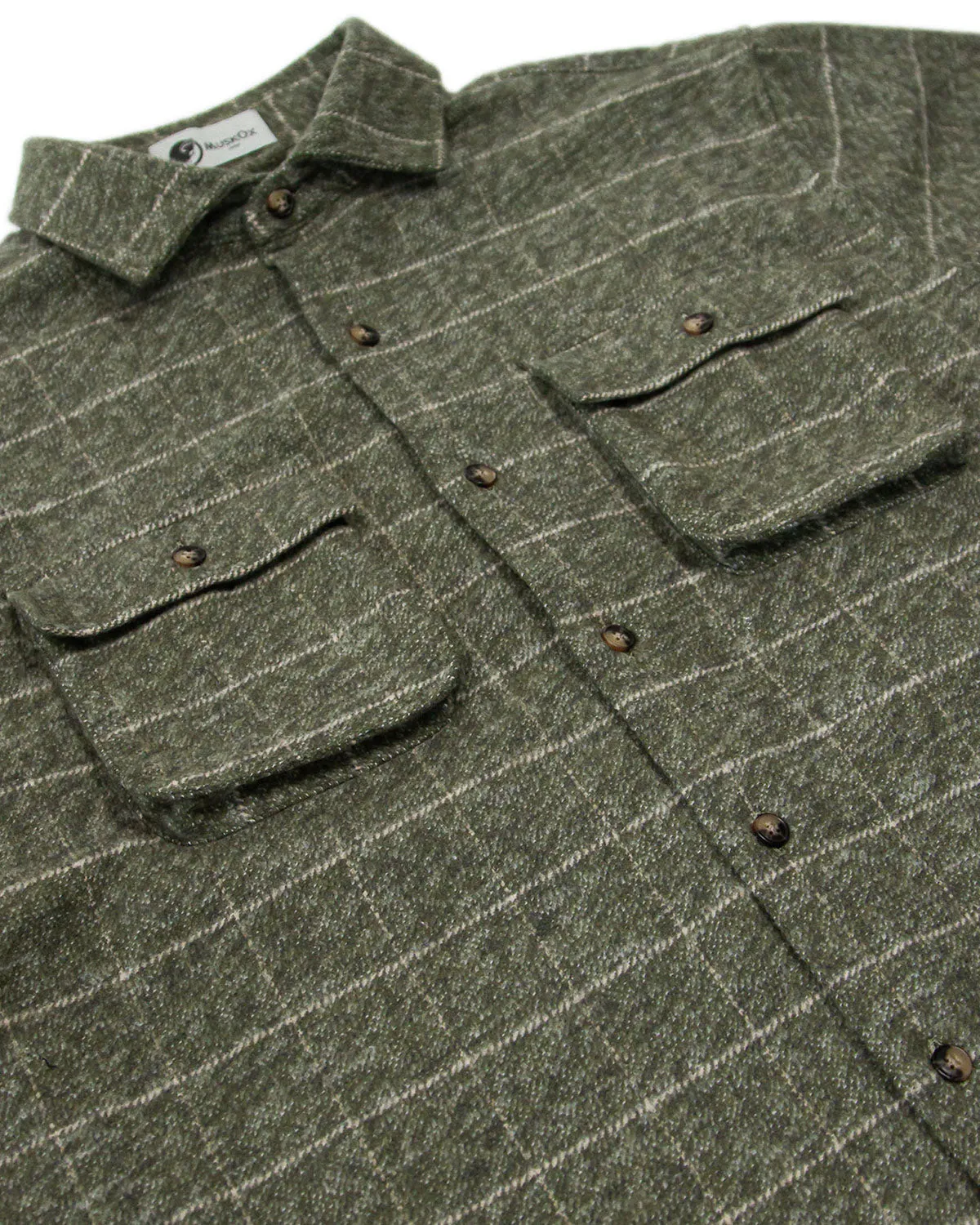 Relaxed Flannel, Moss