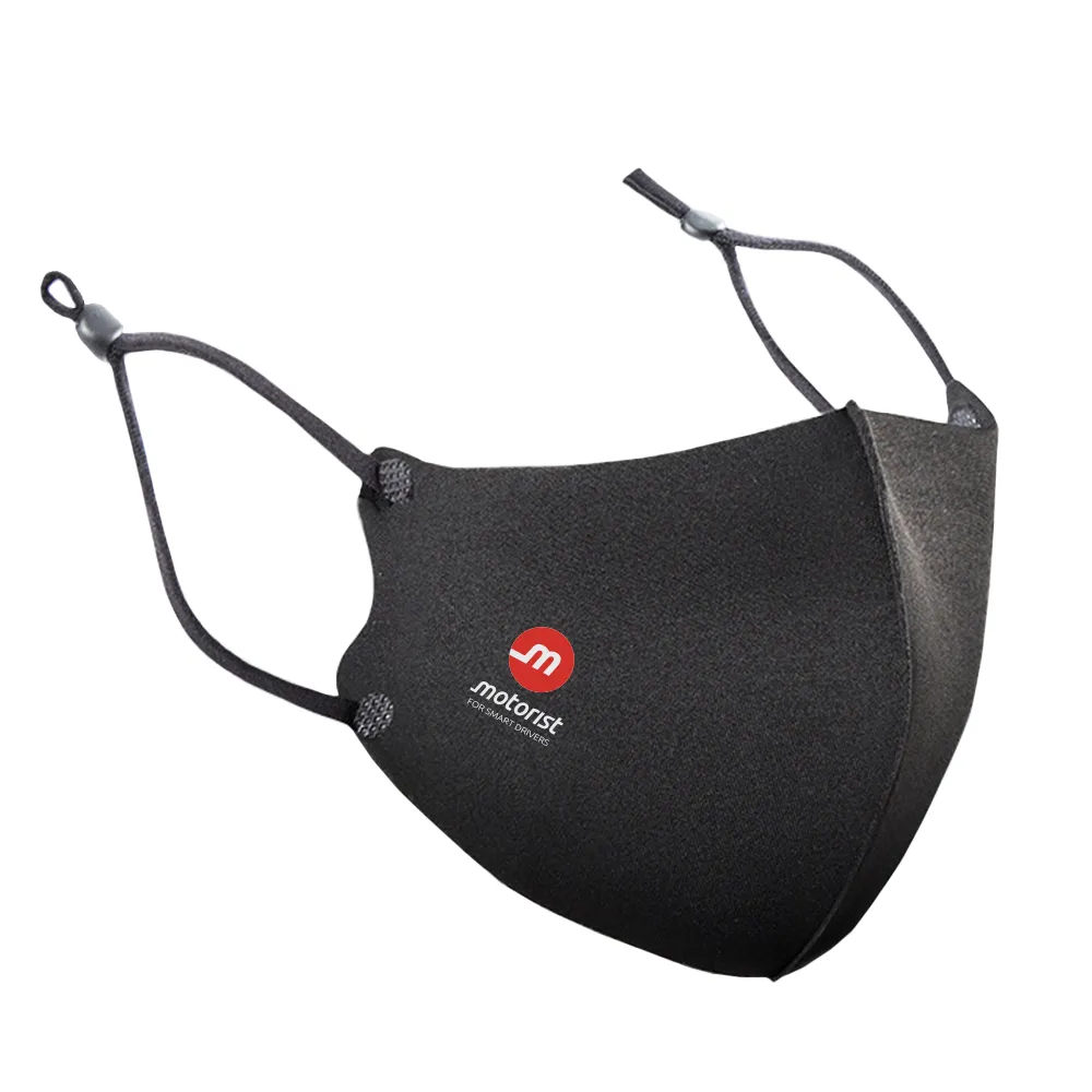 Reusable Cooling Ice Silk Cotton Mask with Adjustable Strap