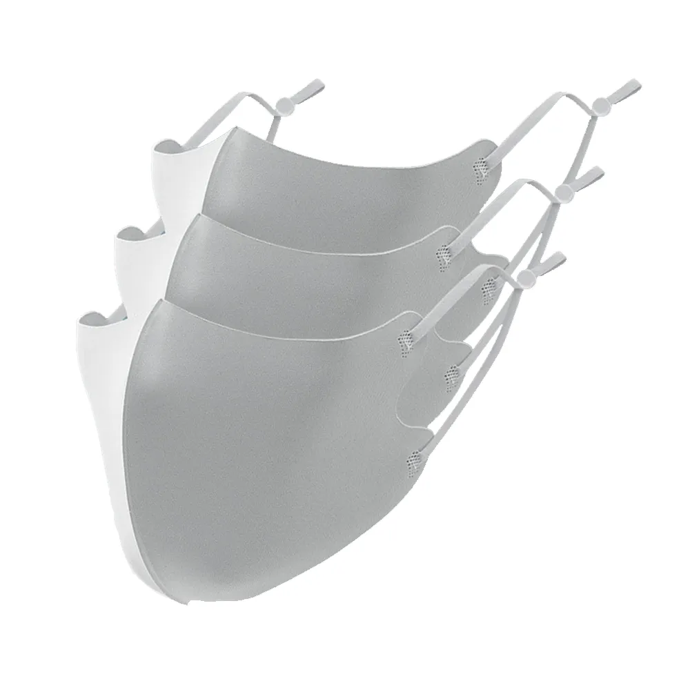 Reusable Cooling Ice Silk Cotton Mask with Adjustable Strap