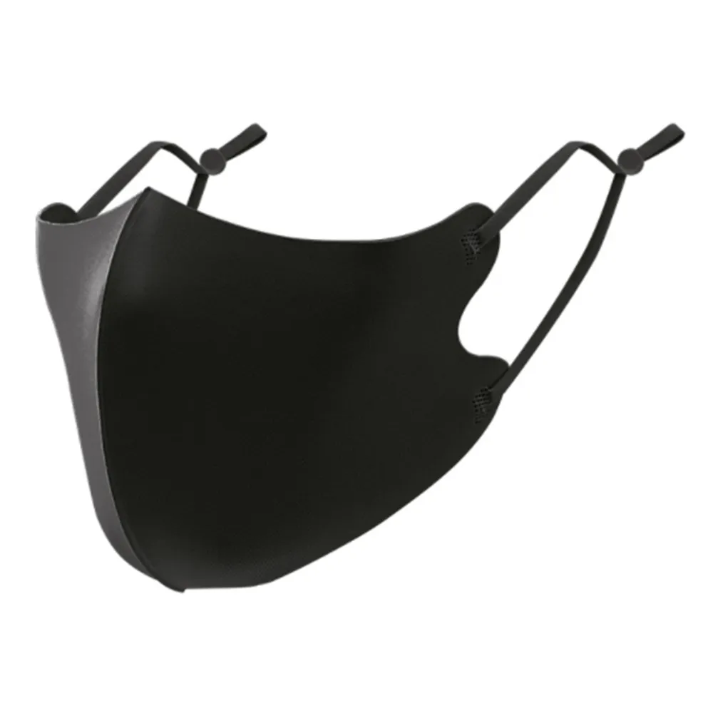 Reusable Cooling Ice Silk Cotton Mask with Adjustable Strap