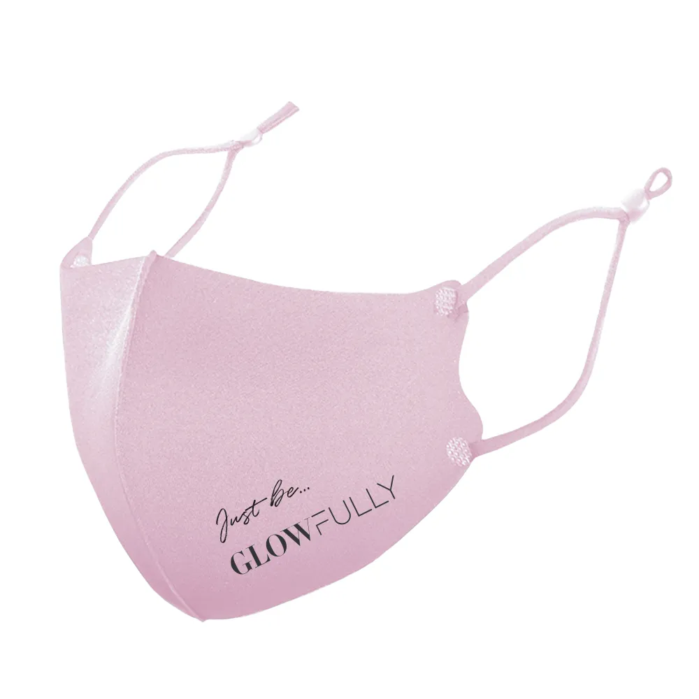 Reusable Cooling Ice Silk Cotton Mask with Adjustable Strap