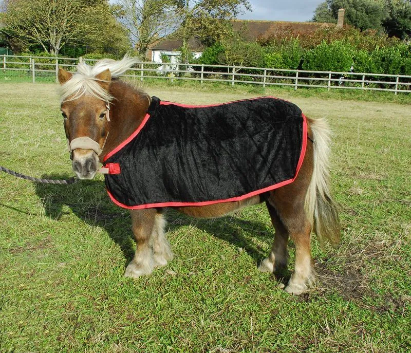 Rhinegold Small Pony Coral Fleece Rug