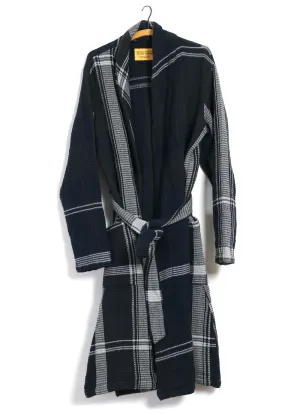 ROBE | Honeycomb Weave | Black/Navy/White