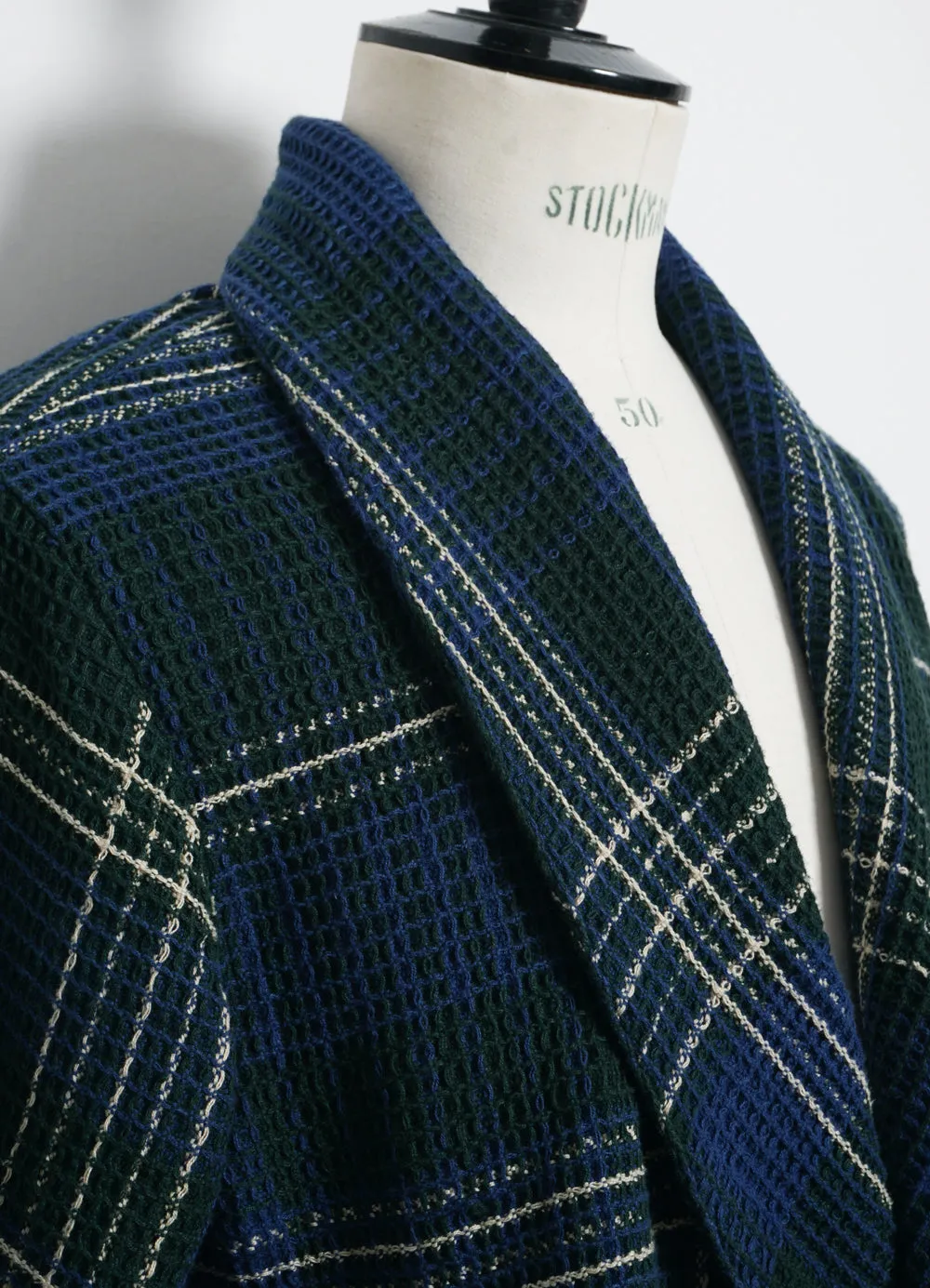 ROBE | Honeycomb Weave | Blue/Green