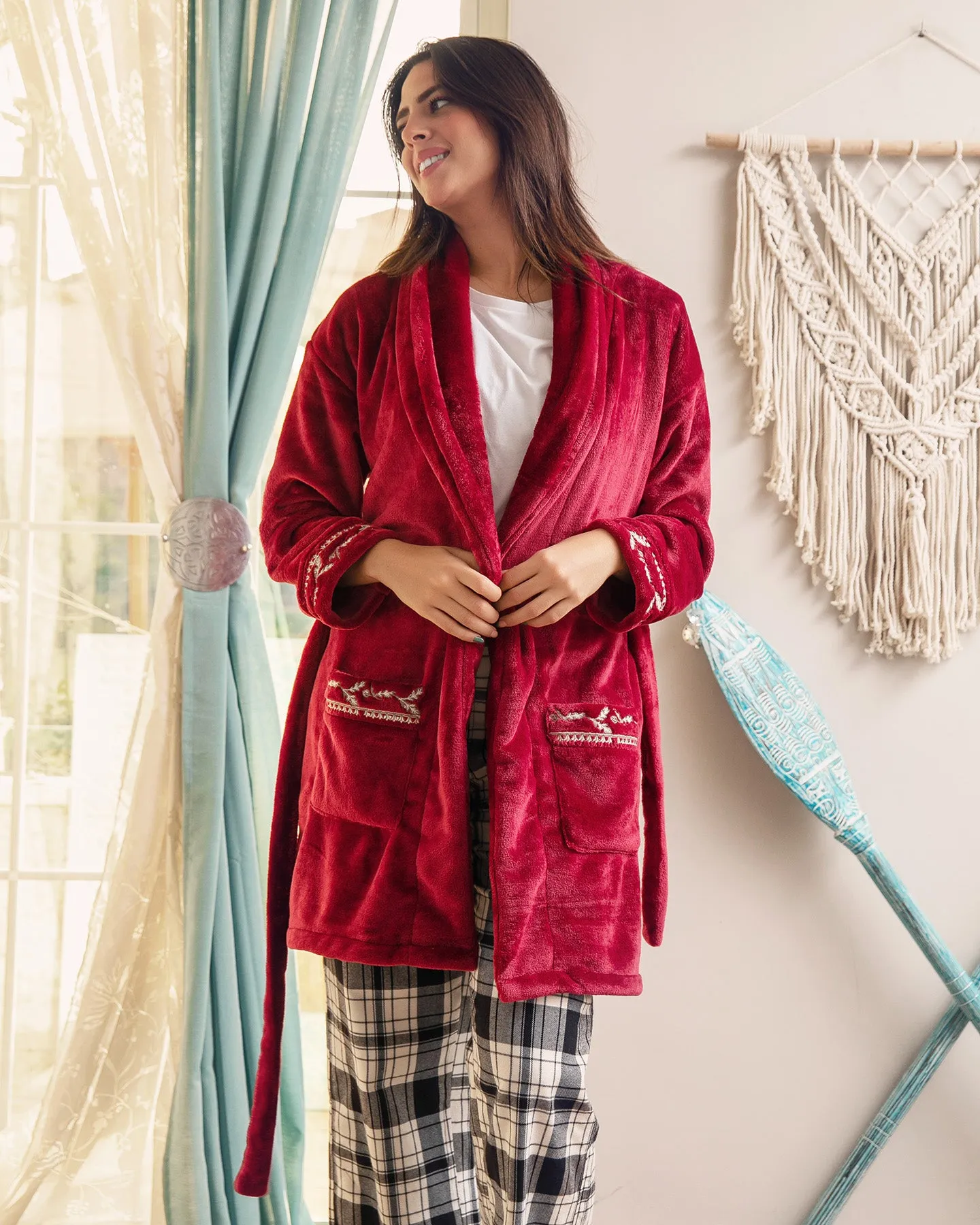 Robe - Maroon