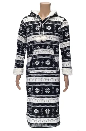 ROMANTA NORDIC FLEECE LOUNGER WITH KANGAROO POCKETS