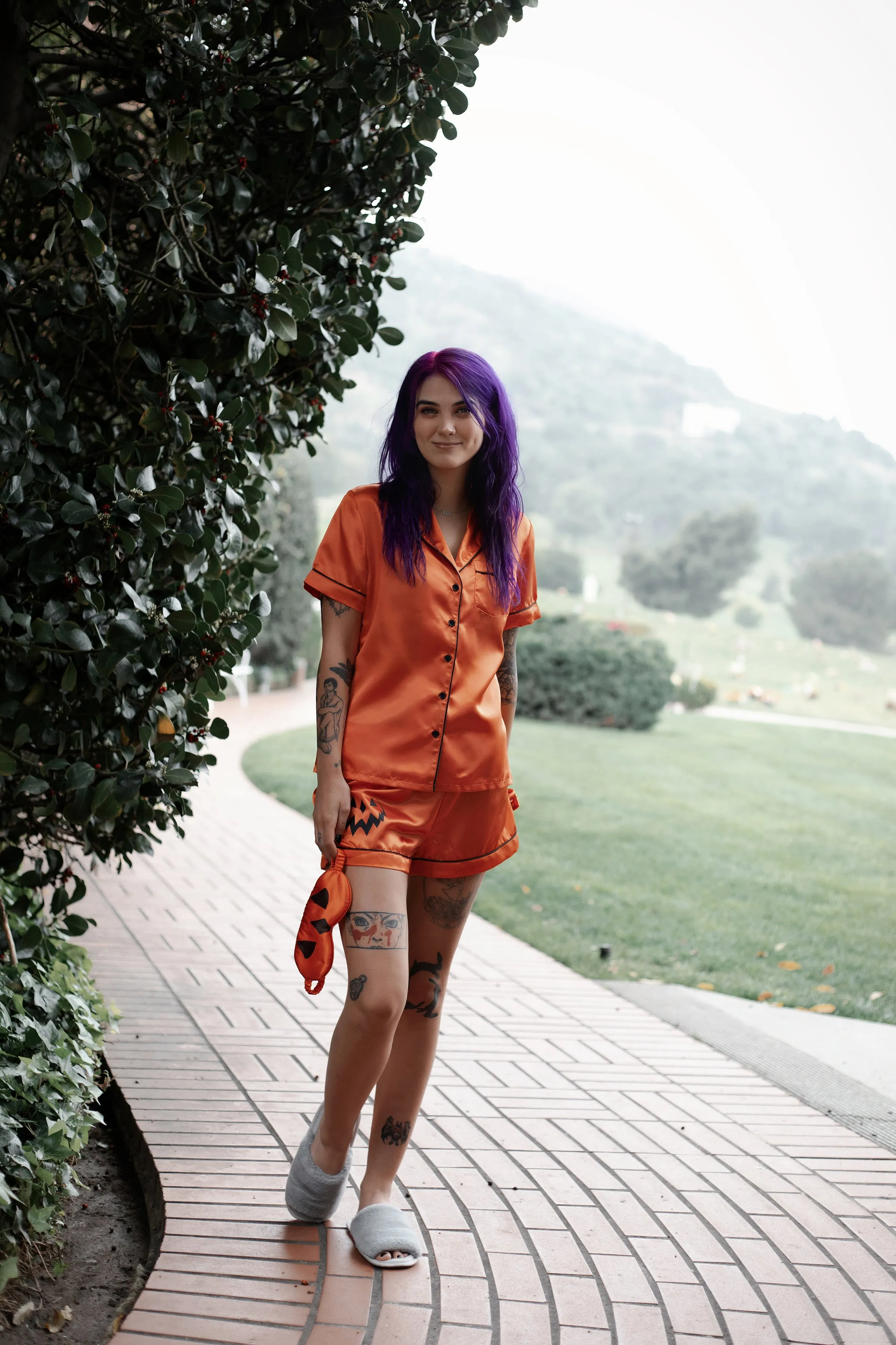 Samhain Sleepwalker | 4-Piece Sleepwear Set
