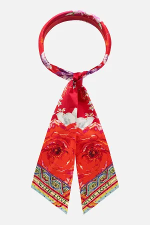 SCARF HEADBAND KISS AND TELL