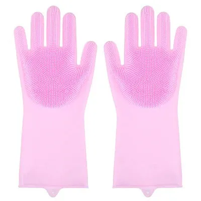 Scrubbing Gloves Dishwashing Cleaning Gloves