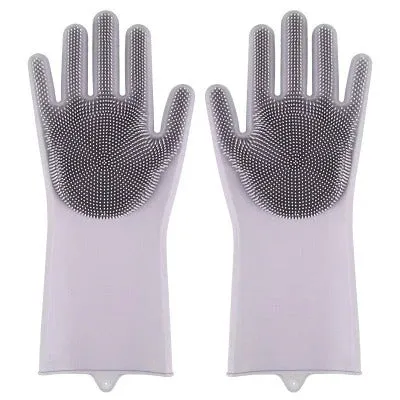 Scrubbing Gloves Dishwashing Cleaning Gloves