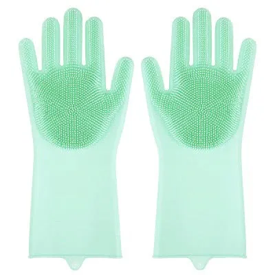 Scrubbing Gloves Dishwashing Cleaning Gloves