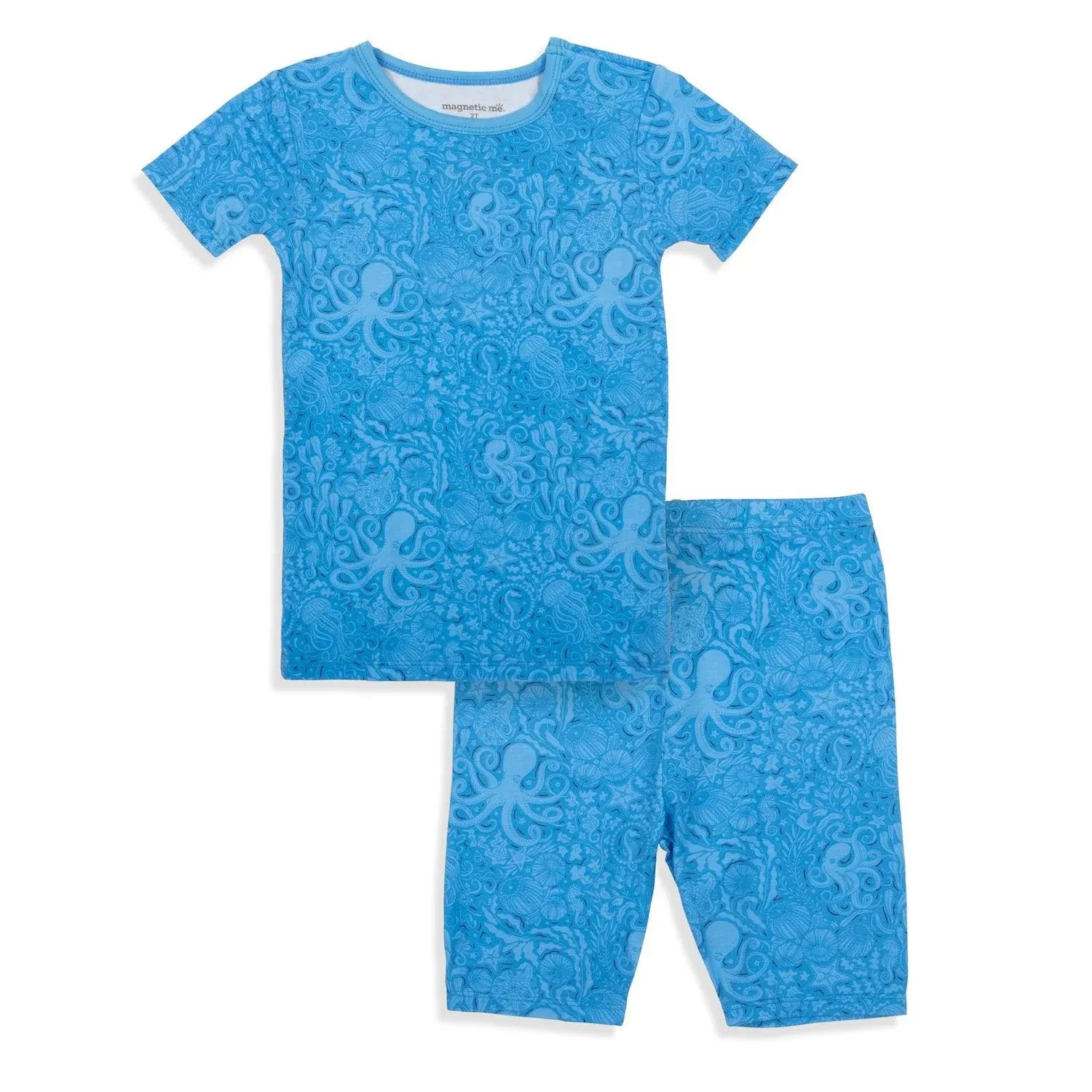 Seas The Day Blue Modal Shortie Set