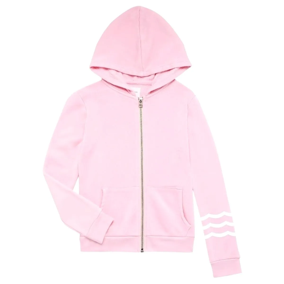 SEASHELL WAVES ZIP UP HOODIE