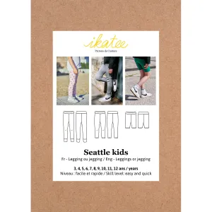 SEATTLE Kids Legging Jegging - 3-12Y - Paper Sewing Pattern