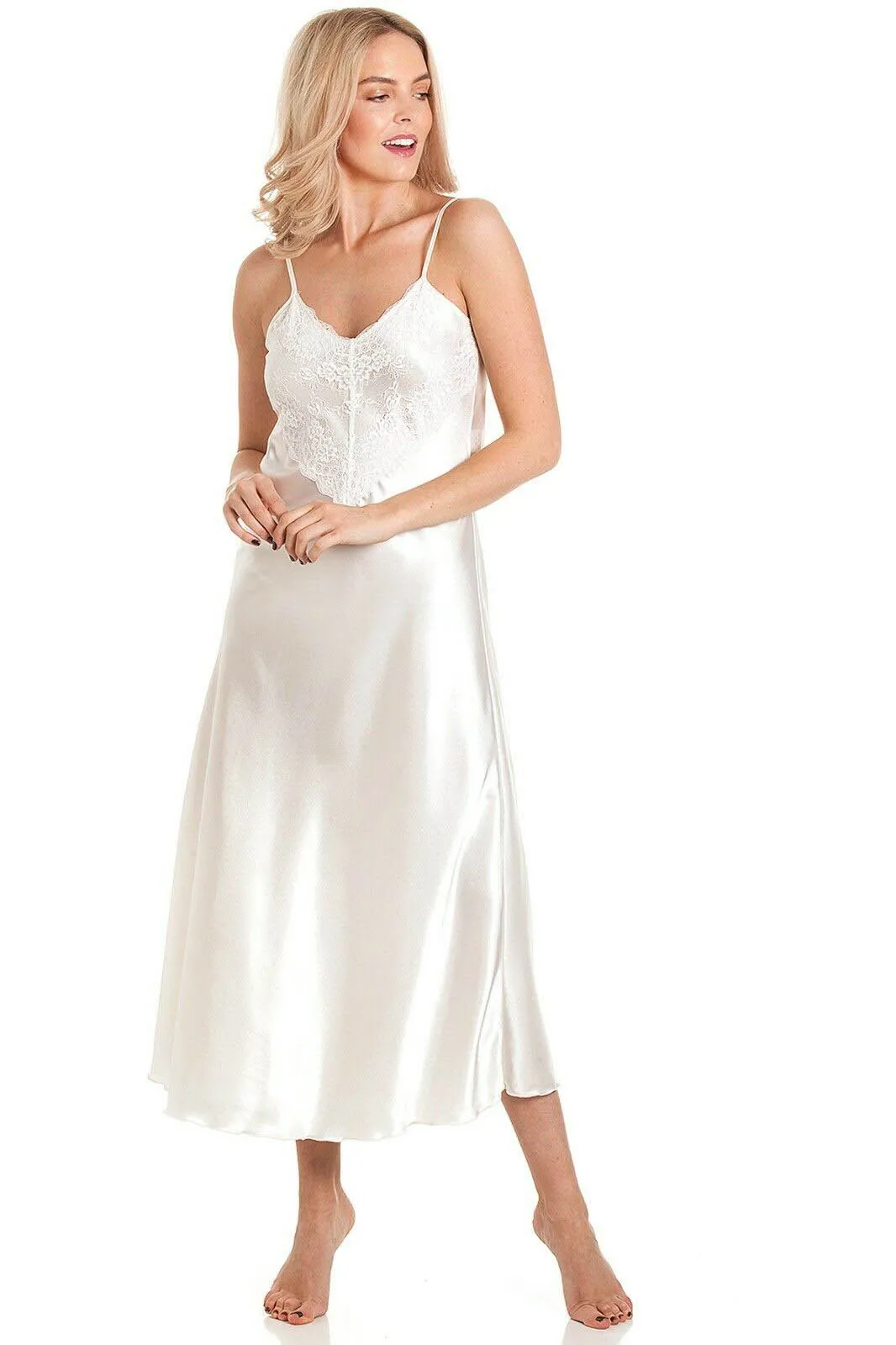 Sexy Lace Silk Satin Nightwear Luxury sleepwear