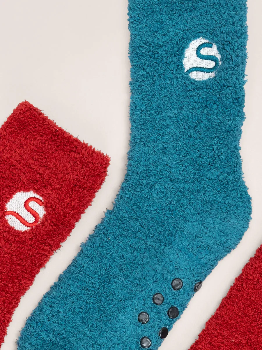 Shapermint® Fuzzy Slipper Socks SB