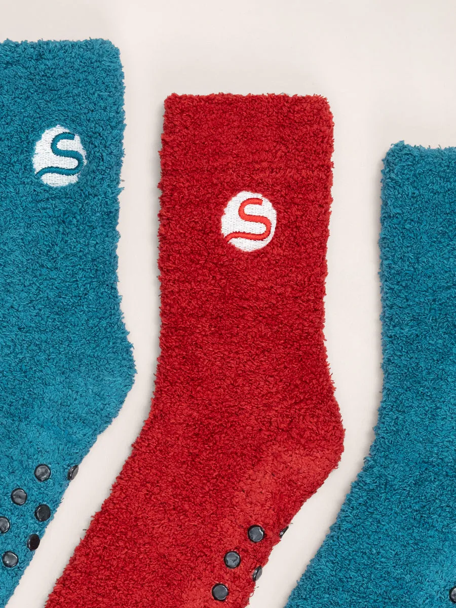 Shapermint® Fuzzy Slipper Socks