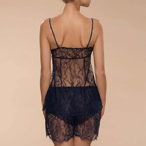 Sheer Lace Camisole & Shorts Set Ajour Lolita