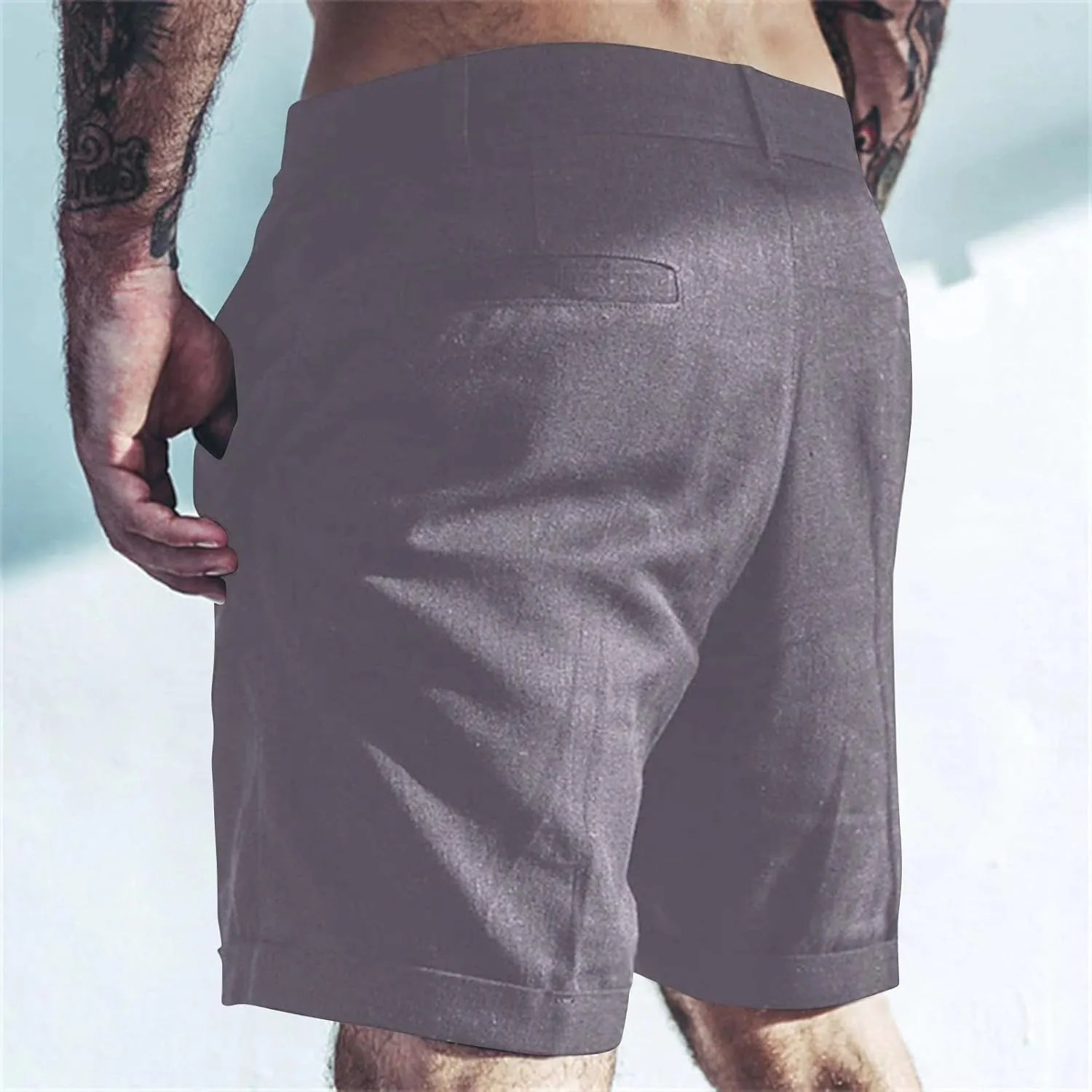 Shorts Men Casual Quick Dry Lightweight Straight Durability and Lightweight High Waisted Shorts 2025 Summer