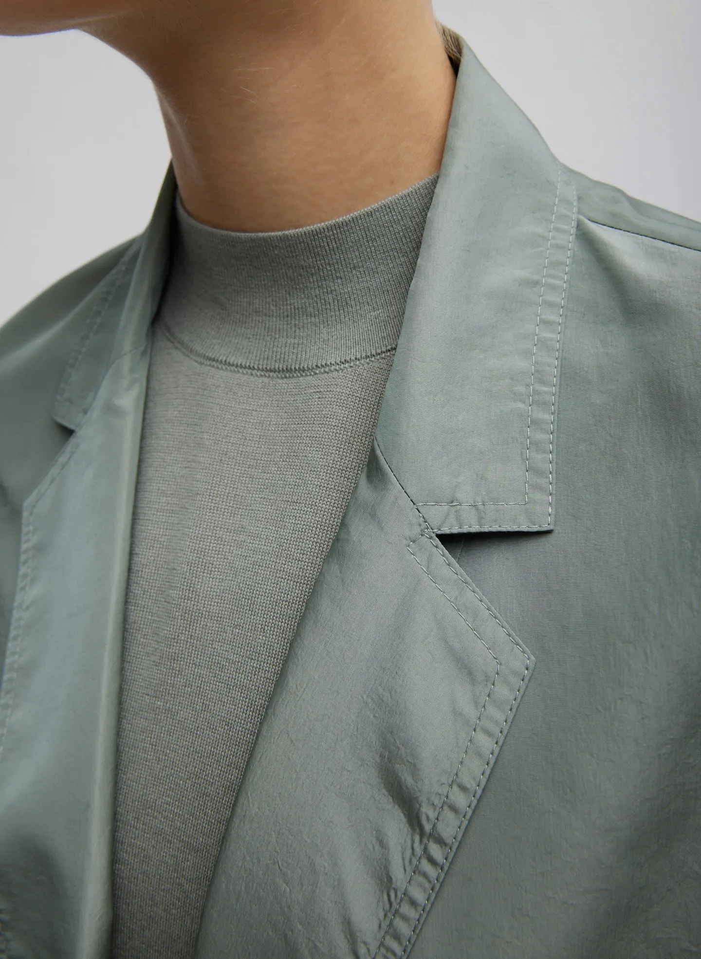 Silk Nylon Liam Blazer