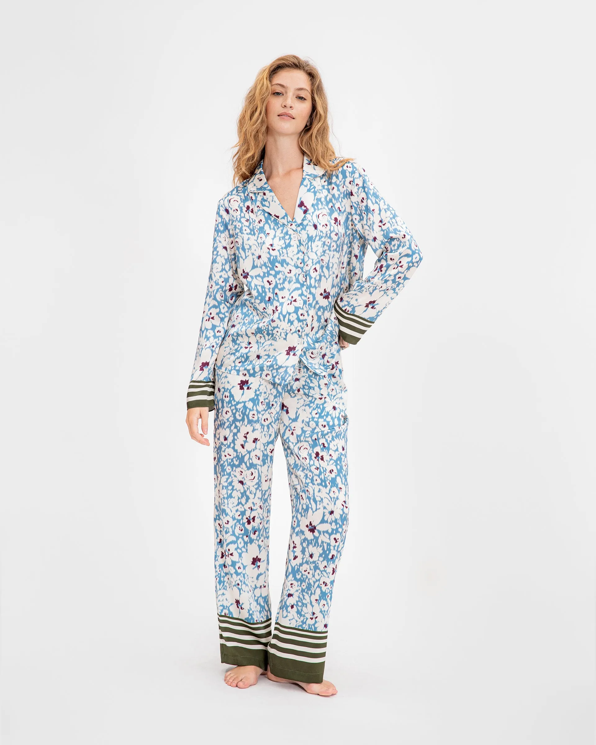 Silk Pajama Set