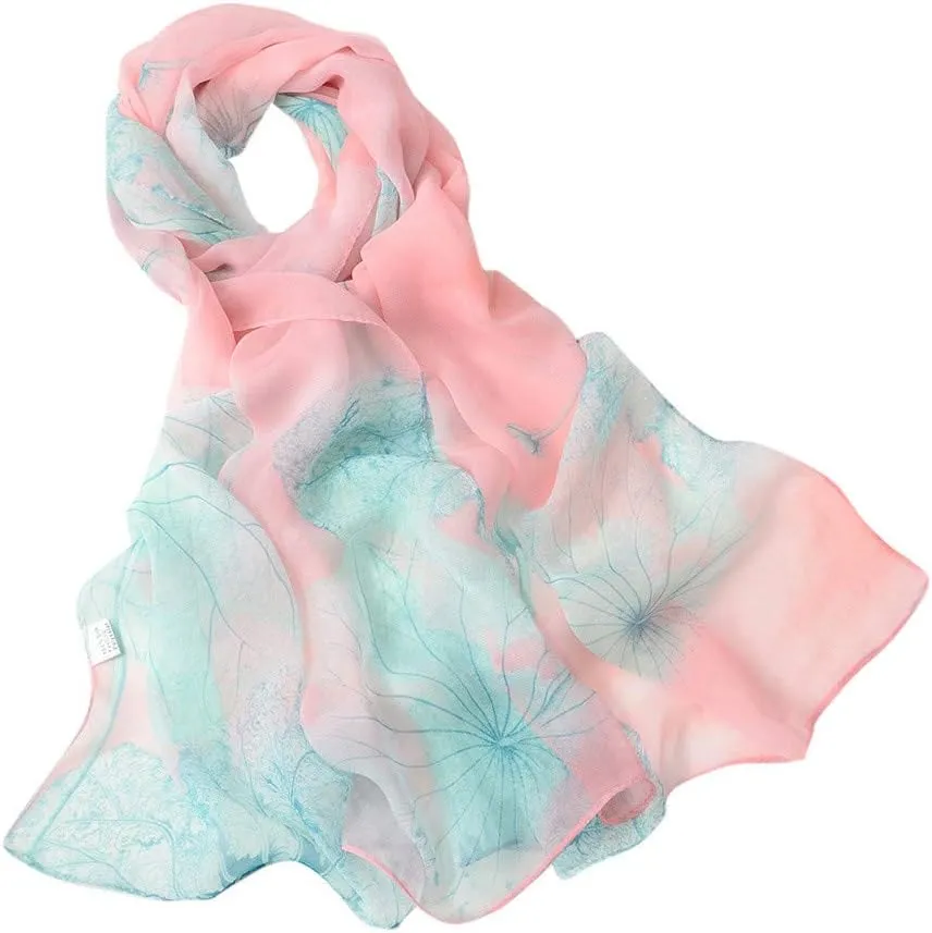 Silk Scarf For Women Scarves For Women Silk Scarf For Women Fashion Women Printing Long Soft Wrap Scarf Ladies